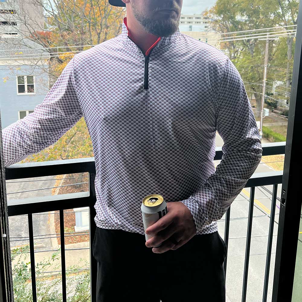 Gameday Pardner MicroPattern 1/4 Zip