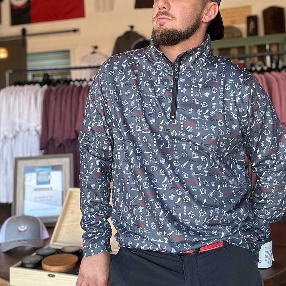 Gameday Pardner MicroPattern 1/4 Zip
