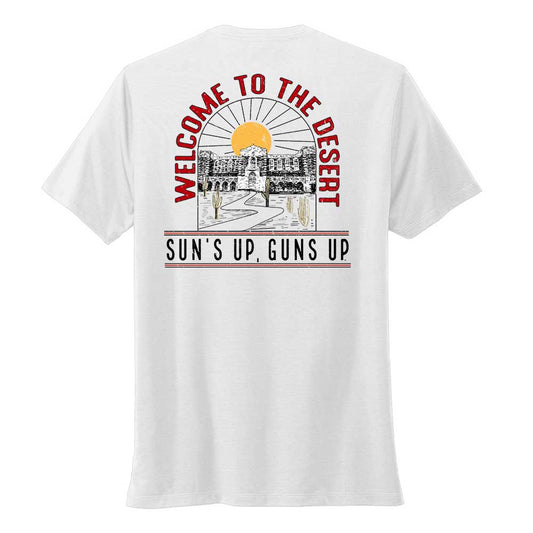 Gameday Sun's Up, Guns Up Tee