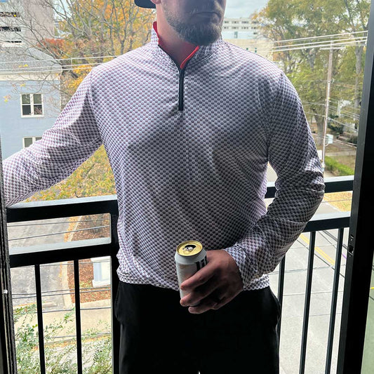 Gameday Pardner MicroPattern 1/4 Zip